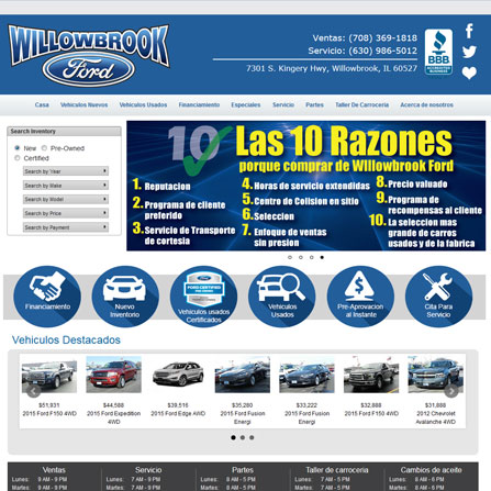 Willowbrook Ford Espanol